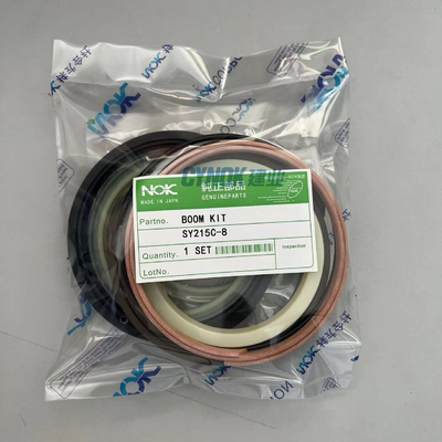 OEM SY215C - 8 Hydraulic Boom Cylinder Seal Kit Oil Resistance