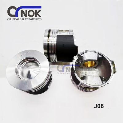 J08 4D95 Excavator Engine Parts Piston Excavator Cylinder Liner Kit Piston Manufacturer