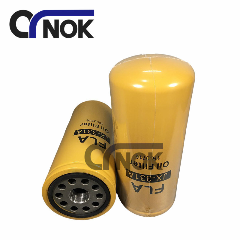 JX331A ThrowAway Oil Filter 1R0716 1R1808 LF691A P554005 Fits For E245 E330 E365 E385