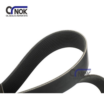 Rubber 12PK1850 Fan Belt Excavator Engine Parts E320D Black