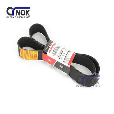 Rubber 12PK1850 Fan Belt Excavator Engine Parts E320D Black