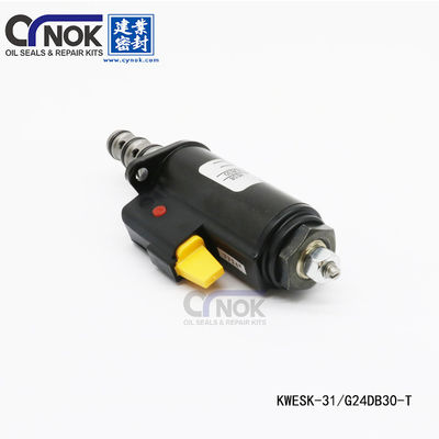 Diesel Excavator E320C Engine Solenoid Valve KWESK-31 G24DB30-T Excavator Electrical Parts