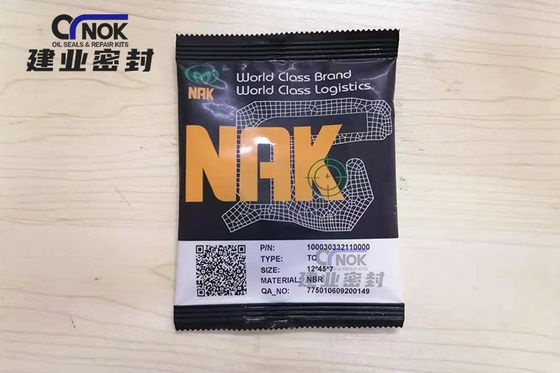 Motor Pump Transmissions Black NBR NAK Oil Seal 12x30x7 TC Oil Seal Oil Resistance