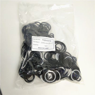 PC200-6 6D102 Rubber Control Valve Seal Kit 723-47-12200 For Construction Machinery Excavator