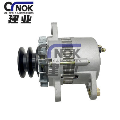 24V Komatsu 6D105 Engine Alternator 600-821-6130 600-821-6120 600-821-6160 Fit For PC200-3 PC200-5 Excavator Parts