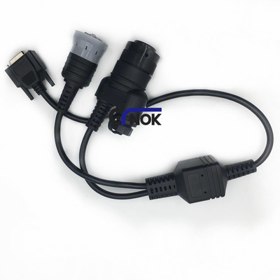 Cat 457-6114 4576114 Excavator Spare Parts Diagnostic Harness ET4 Adapter Cable Assy 9+14 Pins